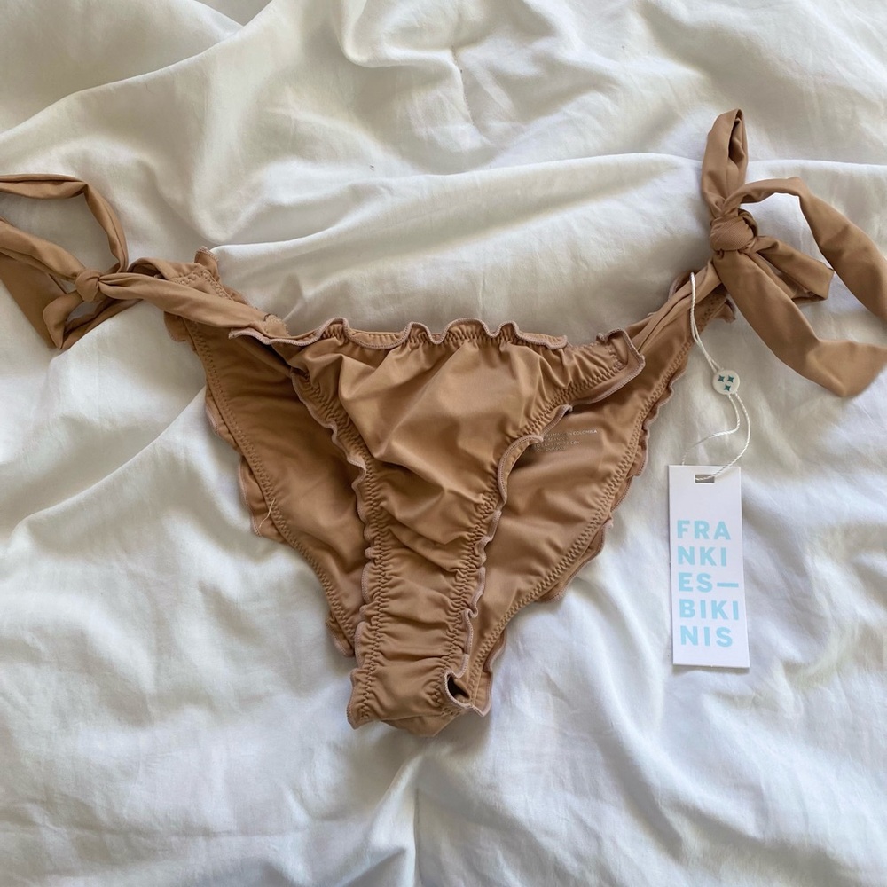 Frankies Bikinis Brown bottom New